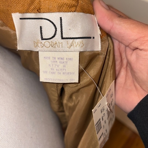 NEW W/ TAGS VINTAGE Deborah Laws Embroidered Beaded Dress size 8 - STUNNING! - Picture 8 of 10